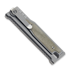 Reate EXO-M Tanto, green micarta