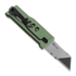 Reate EXO-U Speedhole sulankstomas peilis, žalia
