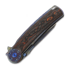 Coltello pieghevole Reate Jack 2.0 Damasteel, Lava Flow Fat Carbon