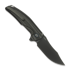 Coltello pieghevole Reate Jack Jr., Black Aluminum, Black DLC