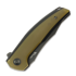 Reate Jack Jr. folding knife, Black Aluminum/Ultem, Black DLC