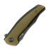 Reate Jack Jr. folding knife, Black Aluminum/Ultem, Black DLC