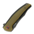 Сгъваем нож Reate Jack Jr., Black Aluminum/Ultem & Red Collar, Black DLC