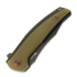 Сгъваем нож Reate Jack Jr., Black Aluminum/Ultem & Red Collar, Black DLC