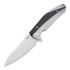 Reate K-1 Carbon Fibre sulankstomas peilis, hand rubbed