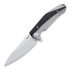 Reate K-1 Carbon Fibre 折叠刀, stonewashed