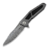 Reate K3 Damascus 折叠刀, drop point, CF
