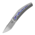 Couteau pliant Reate Large Krypton, Bead Blast Ti/Timascus