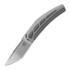 Reate Large Krypton sulankstomas peilis, Bead Blast Ti/Zirconium