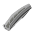 Reate Large Krypton sulankstomas peilis, Bead Blast Ti/Zirconium