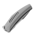 Coltello pieghevole Reate Large Krypton, Bead Blast Titanium, Hand Rubbed