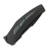 Reate Large Krypton sulankstomas peilis, Black Ti/Arctic Storm CF, Black PVD