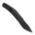 Reate Large Krypton sulankstomas peilis, Black Ti/Lava Flow CF, Black PVD