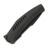 Reate Large Krypton sulankstomas peilis, Black Titanium, Black PVD