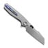 Reate Mantis sulankstomas peilis, Smooth Bead Blast Ti & Zircuti, Hand Rubbed