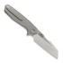 Coltello pieghevole Reate Mantis, Smooth Bead Blasted Ti, Satin