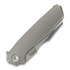 Coltello pieghevole Reate Mantis, Smooth Bead Blasted Ti, Satin