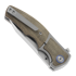 Reate Mini Crossroads 折叠刀, Green Micarta