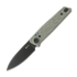 Reate PL-6 sulankstomas peilis, Black Micarta, Black PVD