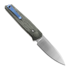 Reate PL-6 sulankstomas peilis, Black Micarta, Satin