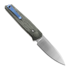 Coltello pieghevole Reate PL-6, Black Micarta, Satin