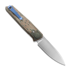 Coltello pieghevole Reate PL-6, Red/Black Micarta, Satin