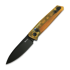 Reate PL-6 折叠刀, Ultem, Black PVD