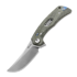 Reate PL-7 折叠刀, Black Micarta, Satin