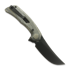 Reate PL-7 kääntöveitsi, Green/Black Micarta, Black PVD