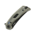 Reate PL-7 sulankstomas peilis, Green/Black Micarta, Black PVD