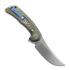 Reate PL-7 sulankstomas peilis, Green/Black Micarta, Satin