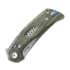 Reate PL-7 kääntöveitsi, Green/Black Micarta, Satin
