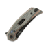 Reate PL-7 sulankstomas peilis, Red/Black Micarta, Black PVD