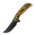 Reate PL-7 折叠刀, Ultem, Black PVD