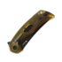 Reate PL-7 kääntöveitsi, Ultem, Black PVD