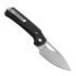 Reate PL-XE fällkniv, Black Micarta, Stonewashed