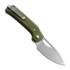 Reate PL-XE kääntöveitsi, Green Micarta, Stonewashed