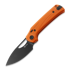Reate PL-XE sulankstomas peilis, Orange G-10, PVD