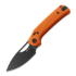 Reate PL-XE kääntöveitsi, Orange G-10, PVD