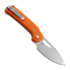 Reate PL-XE kääntöveitsi, Orange G-10, Stonewashed