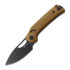 Reate PL-XE sulankstomas peilis, Tan G-10, PVD