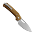 Reate PL-XE kääntöveitsi, Tan G-10, Stonewashed