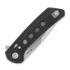 Reate PL-XF Black Micarta/G-10 kääntöveitsi, Stonewash