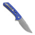Zavírací nůž Reate PL-XF Blue G-10, Stonewash