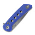 Reate PL-XF Blue G-10 kääntöveitsi, Stonewash