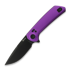 Reate PL-XF Purple Aluminum kääntöveitsi, PVD