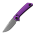 Reate PL-XF Purple Aluminum kääntöveitsi, Stonewash