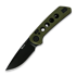 Reate - PL-XT Black PVD, green micarta