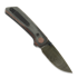 Складной нож Reate PL-XT Damascus, Red/Black Micarta