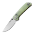 Reate PL-XT sulankstomas peilis, Jade G-10, Stonewashed